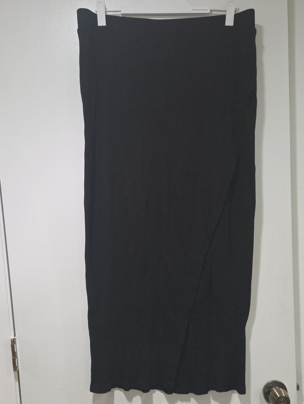 Eloquii Black Midi Skirt - Sleek Straight Silhouette